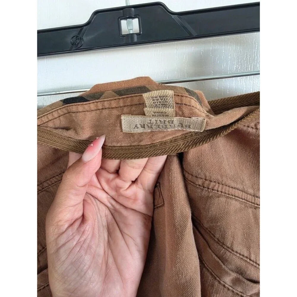 Burberry britt light brown shorts